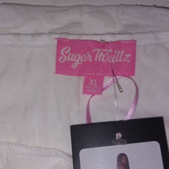 Sugar Thrillz White Ruffled Lace Skirt - Picture 5 of 8